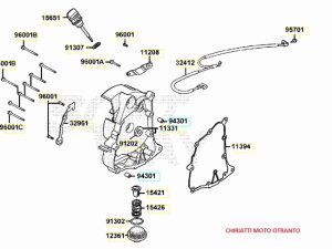 KYMCO AGILITY PLUS 125 - COPPA OLIO