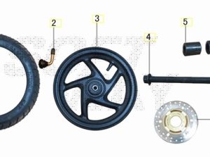 Ruota Anteriore (E3 Plus)