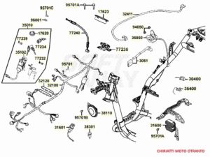 KYMCO AGILITY PLUS - IMPIANTO ELETTRICO
