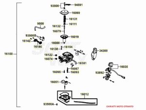 KYMCO AGILITY PLUS - CARBURATORE