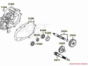 KYMCO AGILITY PLUS - INGRANAGGI FRIZIONE