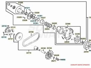 KYMCO AGILITY PLUS - PULEGGE