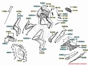 KYMCO AGILITY PLUS - CARROZZERIA ANTERIORE
