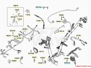 KYMCO AGILITY R16 PLUS E4 2016 - IMPIANTO ELETTRICO
