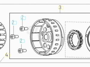 VOGE BRIVIDO 125R 2023 - GENERATORE DI CORRENTE