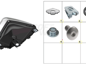 ZONTES ZT310-X EURO 4-FANALE POSTERIORE