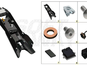 ZONTES ZT310-X EURO 4-SCATOLA DISPOSITIVI ELETTRICI